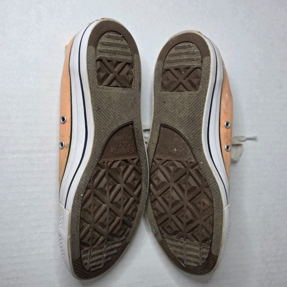 CONVERSE Alll Star Peach Low-Top Canvas Sneakers.  Unisex - Picture 11 of 12